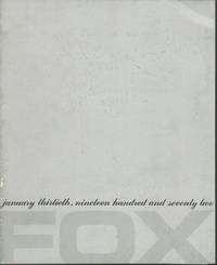 FOX Photography Volume 1 Number 1, 2 and 3 January through May 1972 by Harry O. Otaguro by Harry O. Otaguro