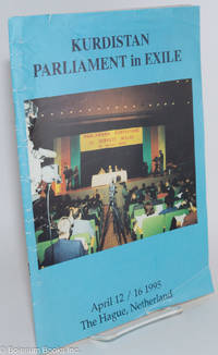 cover of Kurdistan parliament in exile; April 12 / 16 1995, the Hague, Netherlands