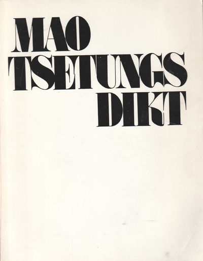 Mao Tsetungs dikt