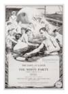 THE SAINT AT LARGE Presents THE WHITE PARTY at the Roxy (Feb 16, 1992) Event poster