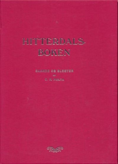 Hitterdalsboken. Garder og slegter.…