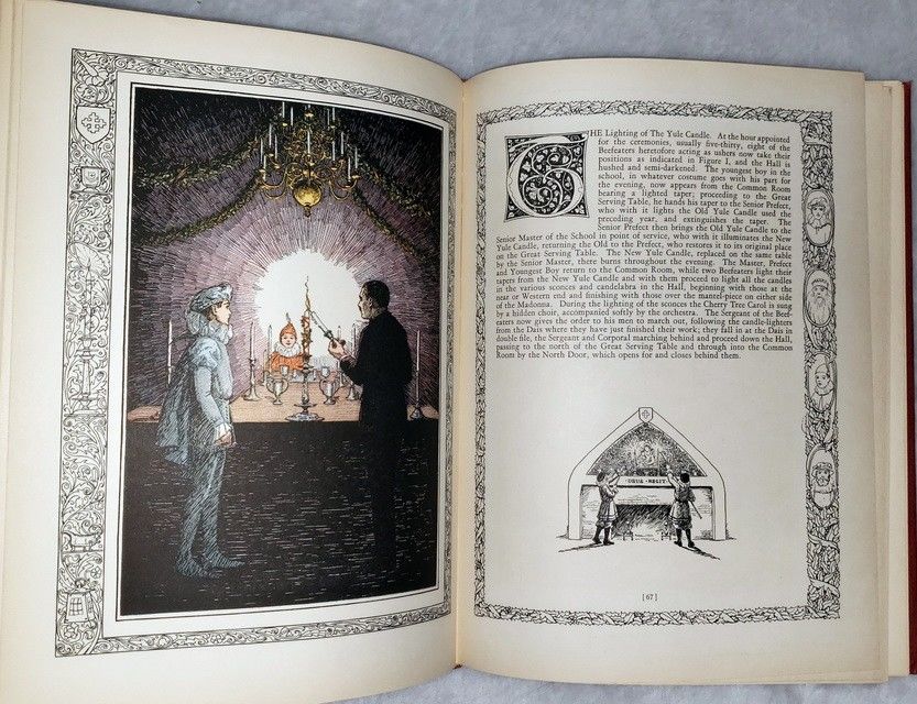 The Boar's Head and Yule Log as Celebrated at Hoosac School by Edward