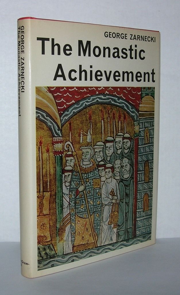 THE MONASTIC ACHIEVEMENT by Zarnecki, Hardcover 1972