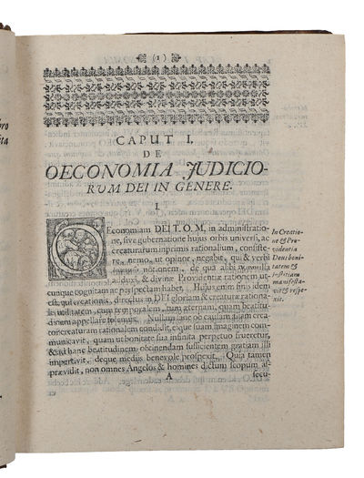 Oeconomia Iudiciorum Divinorum Per Omnes Sacri Codicis Libros. 4 parts. (photo 3)