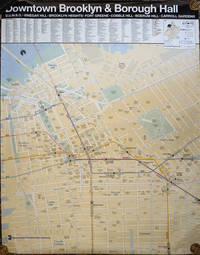 image of Downtown Brooklyn_Borough Hall. MTA wall map after 9/11
