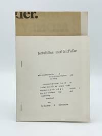 fortuItOns motHERFuCer by d a and kent taylor levy - 1965 - from Riverrun Books & Manuscripts (SKU: 405985)