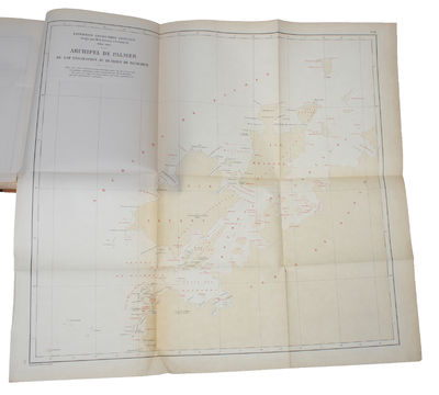 Expédition Antarctique Francaise (1903-1905). 3 Vols. (1. Journal de l'Expédition par J.-B. Charcot. - 2. Sciences naturelles. Documents Scientifiques. Géographie Physique - Glaciologie - Pétrographie par E. Gourdon. - 3. Hydrographie, Physique du Gl... (photo 4)