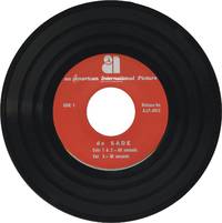 De Sade (Original vinyl 45 RPM record of radio spots for the 1969 film)