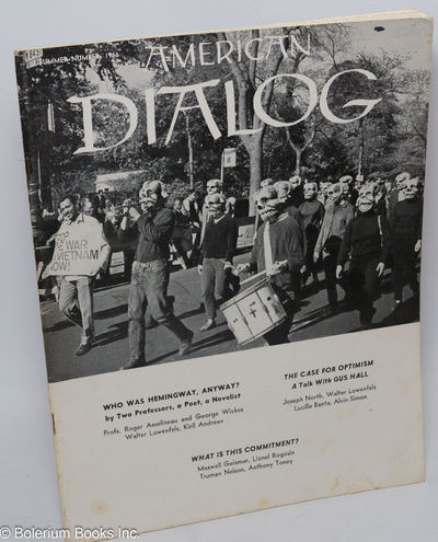 American Dialog; Summer 1966, vol. 3, number 1