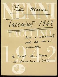 TACCUINO 1942 by Nenni Pietro - 1955