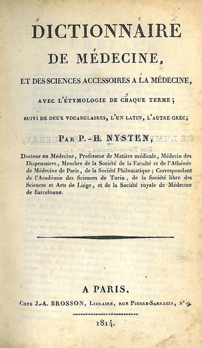 Dictionnaire de médecine, et des sciences…