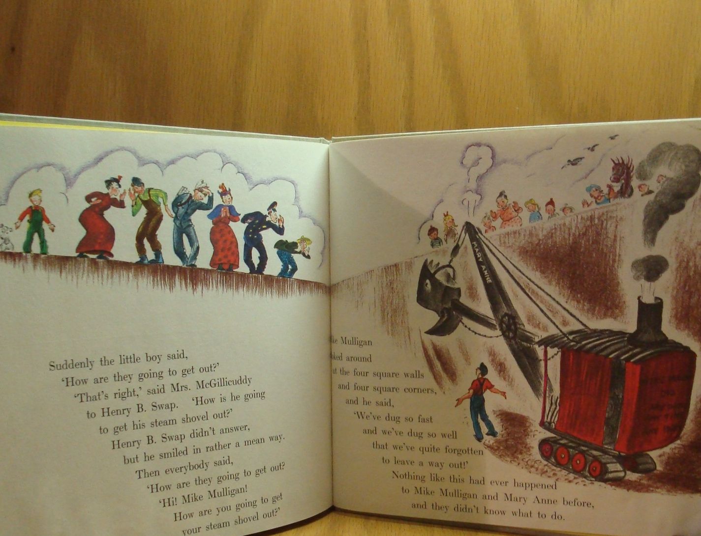 Mike Mulligan and His Steam Shovel Story and Pictures by Burton