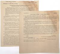 Two (2) Items Related to Muscogee (Creek) Nation c.1903