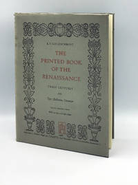 The printed book of the Renaissance: Three lectures on type, illustration, ornament