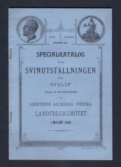 Specialkatalog öfver svinutställningen från…