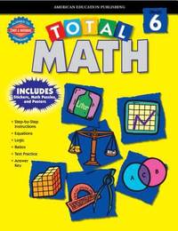Total Math: Grade 6 [With Stickers]