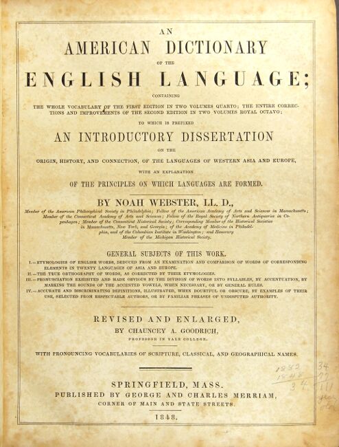 Dissertation webster dictionary