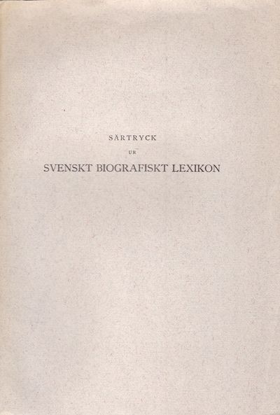 Johannes Ek. Särtryck ur Svenskt biografiskt…
