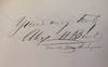 AUTOGRAPH ALBUM CONTAINING MORE THAN 80 SIGNATURES, INCLUDING PROMINENT INDIVIDUALS WILLIAM H. SEWARD, JOHN A. DIX, HENRY WADSWORTH LONGFELLOW, PRESTON KING, CHARLES SUMNER, AND OTHERS; ABOUT 40 SIGNATURES OF MEMBERS OF THE 36TH AND 37TH U.S. CONGRESS AND CABINET MEMBERS DATED ABOUT 1861; SOME PROMINENT MEN FROM TEHE MONTANTA TERRITORY; AND ABOUT TWENTY-TWO SIGNATURES FROM THE AREA AROUND EUREKA, CALIFORNIA DATED 1908-1909, MANY OF WHICH ARE U.S. ARMY AND NAVY OFFICERS