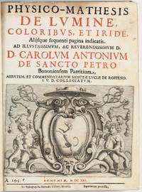 image of Physico-Mathesis de Lumine, coloribus, et iride, aliisque sequenti pagina indicatis