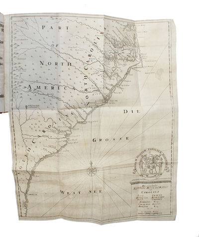 Allerneuste Beschreibung der Provintz Carolina In West-Indien. Samt einem Reise-Journal von mehr als Tausend Meilen unter allerhand Indianischen Nationen. Auch einer Accuraten Land-Carte und andern Kupfer-Stichen. Aus dem Englischen übersetzet... - [FIRST TRANSLATION OF "THE FIRST HISTORY OF CAROLINA"] (photo 5)