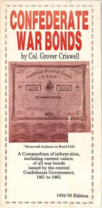 image of Confederate War Bonds: 1992-1993 Edition
