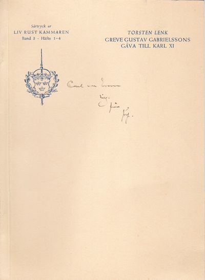 Greve Gustav Gabrielssons gåva till Karl XI.…
