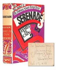 Serenade (Inscribed) by Cain, James M - 1937