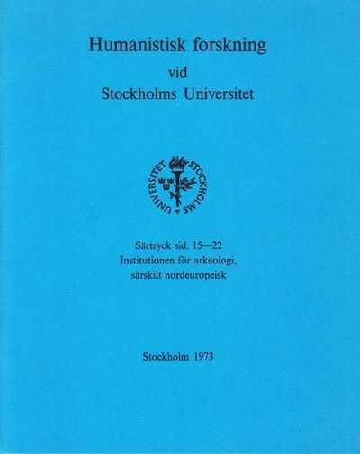 Institutionen för arkeologi, särskilt…