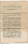 Senator Judah P. Benjamin of Louisiana 1859 speech supporting acquisition of Cuba