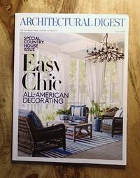 ARCHITECTURAL DIGEST : THE EASY CHIC : All-American Decorating : July 2016