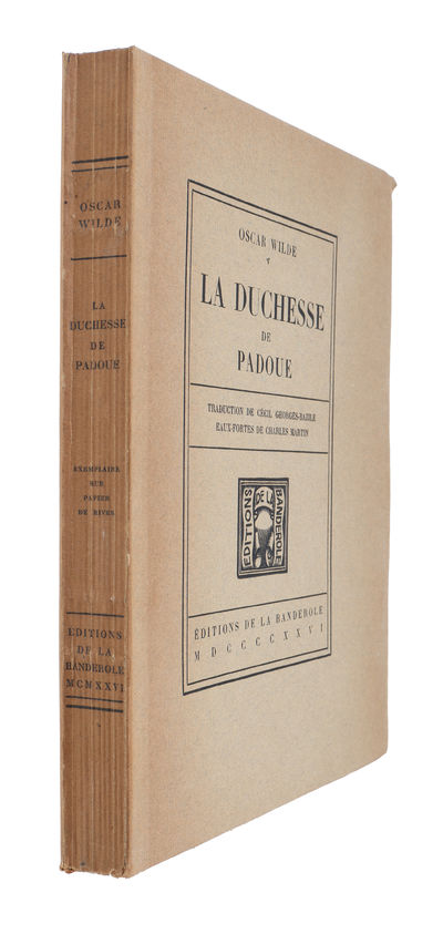 La Duchesse de Padoue. Traduction de Cêcil George-Baziole. Eaux-fortes de Charles Martin. (Paris), Edition de la Banderole, 1926. (photo 3)