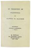 An Exhibition of Paintings by Alfred H. Maurer. Beginning January Nineteenth 1924