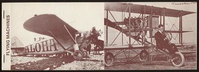 Flying Machines -- 16 postcards