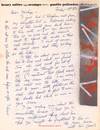 Original Print on an Autograph Letter Signed about his Daughter, Val