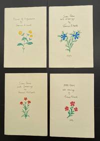 A Complete Set (4 Vols.) Of The Series Poems With Drawings : All Signed And Hand Coloured By The Artist Frances Richards