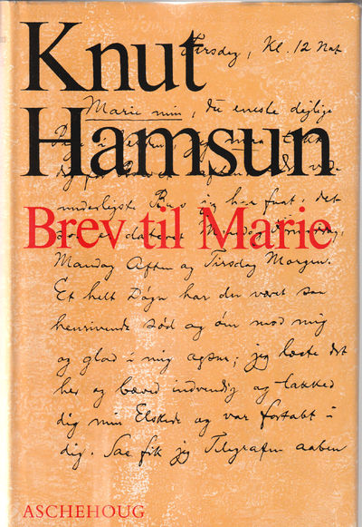 Brev til Marie. Ved Tore Hamsun