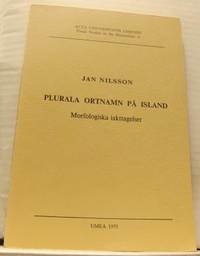 Plurala ortnamn på Island. Morfologiska…