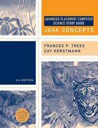 Java Concepts : Advanced Placement Computer Science