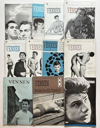 Vennen. Nordisk Homofilt Tidsskrift. 11 numre fra…
