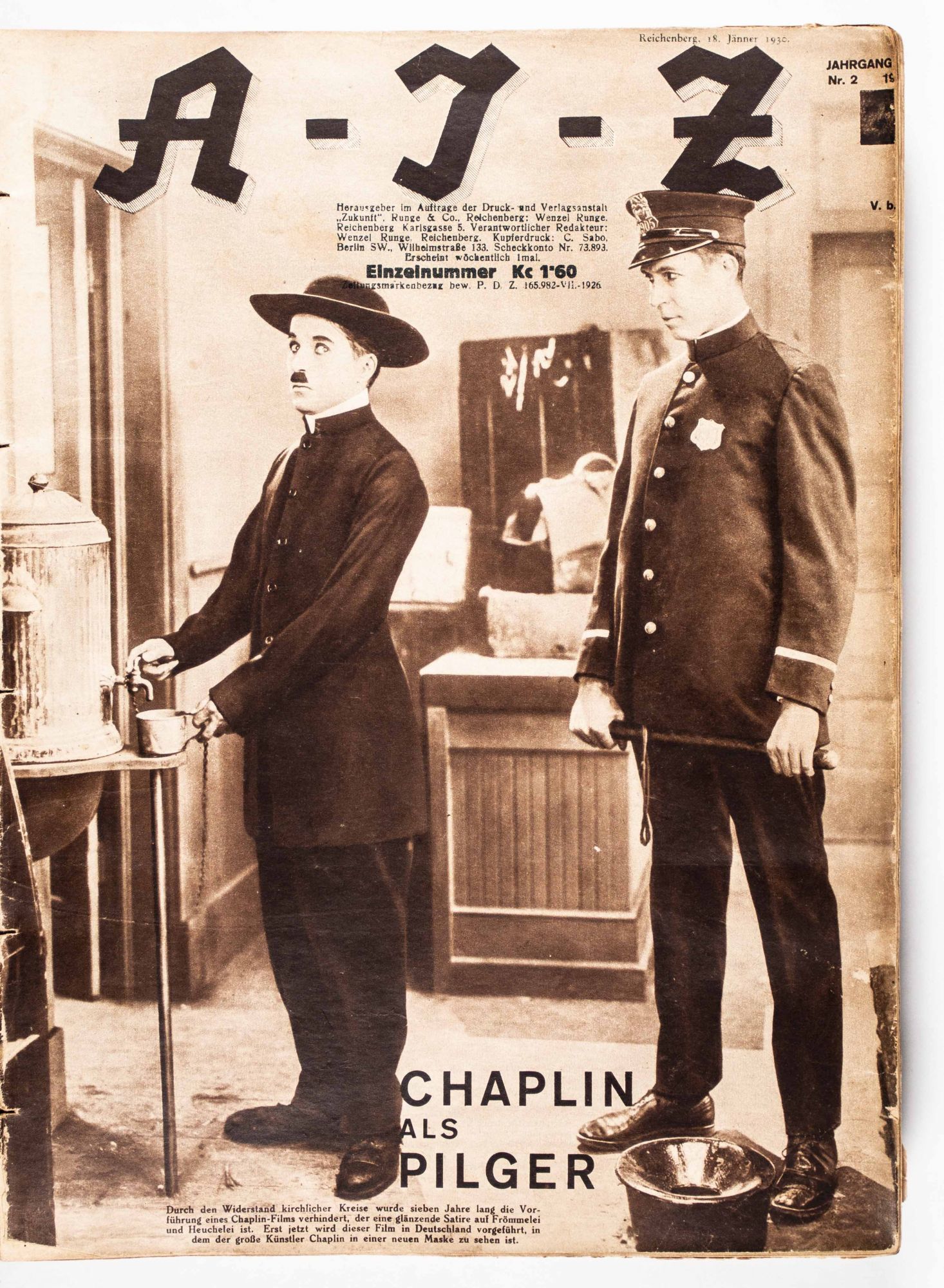A-I-Z Jahrgang IX, 1930. (Volume IX 1930 Complete with 10