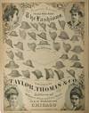 Respectfully Dedicated to All Who Want The Fashions. [Lithographic Advertisement for Women’s Hats Accompanying Sheet Music for J.B. Westendorf’s Come One, Come All, or, A Plea from your Milliner.]