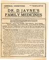 General Directions for using Dr. Jayne's Family Medicines
