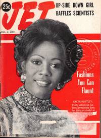 Jet Magazine October 2, 1969 Greta Huntley Cover