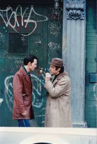 Donnie Brasco (Original photograph of Johnny Depp and Al Pacino on the set of the 1997 film)