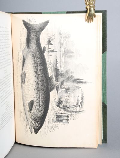 The Complete Angler or the contemplative man`s recreation being a discourse of rivers fish-ponds. Fish and fishing written by Izaak Walton and Instructions how to angle for a trout or grayling in a clear stream by Charles Cotton. With original memoirs and notes by Sir Harris Nicolas. Two volumes. (photo 2)