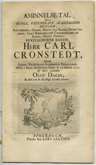 Åminnelse-tal öfver kongl. Vetenskaps academiens…