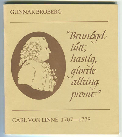 ”Brunögd, lätt, hastig, giorde allting promt.…