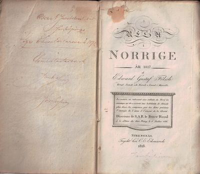 Resa i Norrige år 1817 af ..., Kongl. Svensk och…