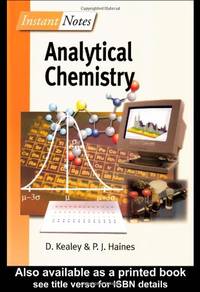 BIOS Instant Notes in Analytical Chemistry